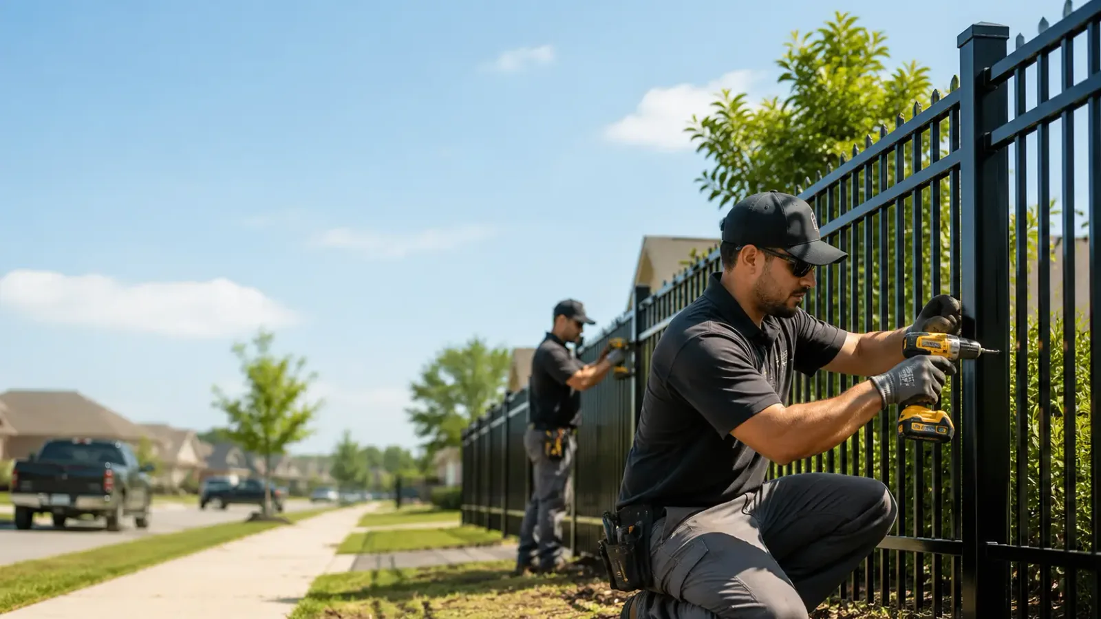 Metal Fence Installation in Shelbyville, IL